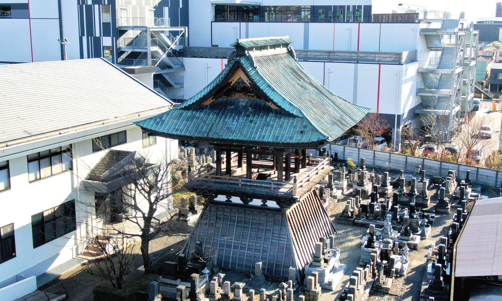旧念来寺鐘楼